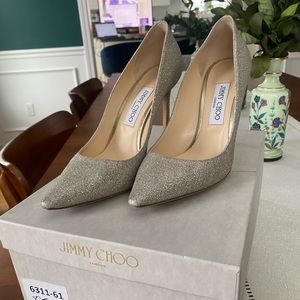 Jimmy Choo Romy 100 Glitter